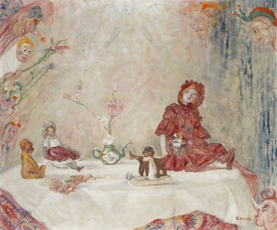 Máscaras y muñecas; Masques et Poupes de James Ensor