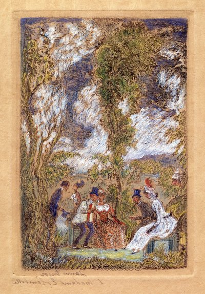 Minnetuin de James Ensor