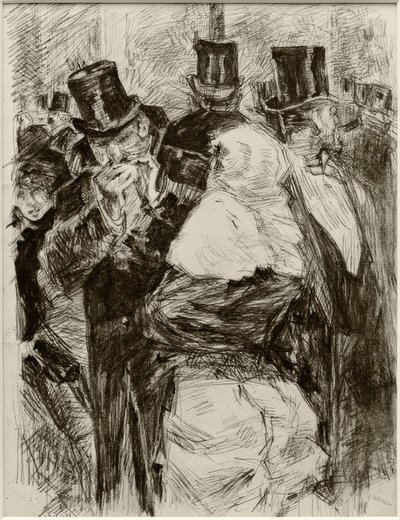 Reunión mundana de James Sidney Ensor