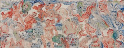 Monstres Entrelaces Decousus, Entrelardes (A) de James Ensor