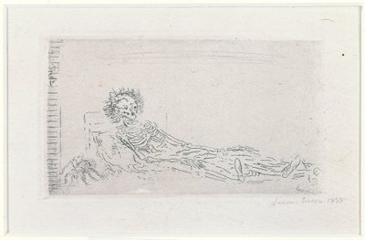 Mi retrato en 1960 de James Ensor