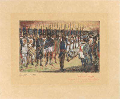 La despedida de Napoleón de James Ensor