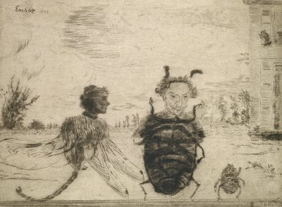 Insectos peculiares de James Ensor