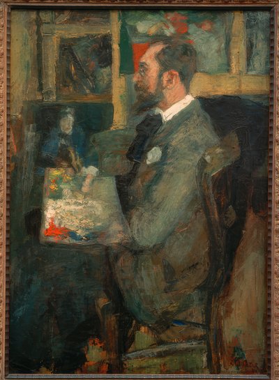 Retrato de Théo Hannon de James Sidney Ensor