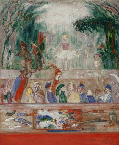 Rayons de Palette, c.1930 (óleo sobre lienzo) de James Ensor
