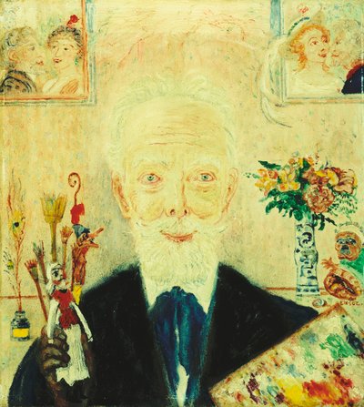 Autorretrato; Autorretrato de James Ensor