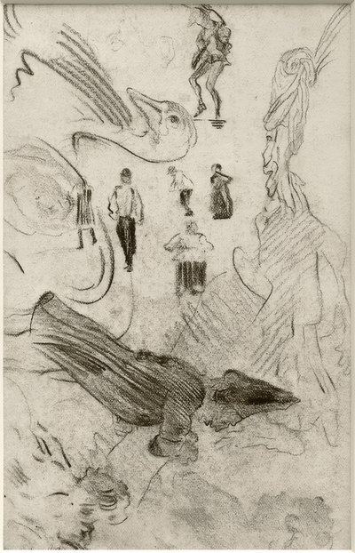 Siluetas y figuras grotescas de James Sidney Ensor