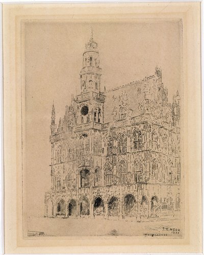 Ayuntamiento de Oudenaarde de James Ensor