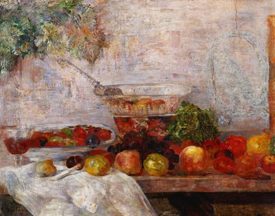 Naturaleza muerta con un loro; Nature Morte au Perroquet de James Ensor