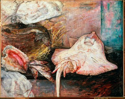 Bodegón con patín de James Ensor