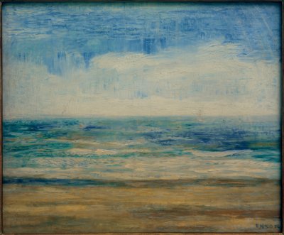 Playa de Ostende de James Sidney Ensor