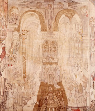 Composición simbólica de James Ensor