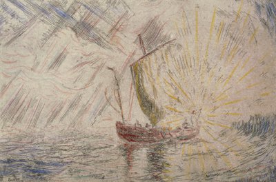 El Cristo que calma la tempestad de James Ensor
