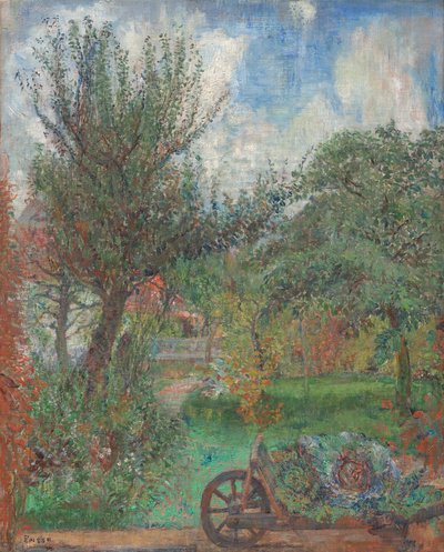 El jardín de la familia Rousseau de James Ensor