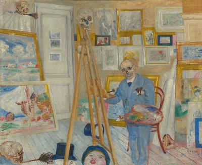 El pintor de esqueletos de James Ensor