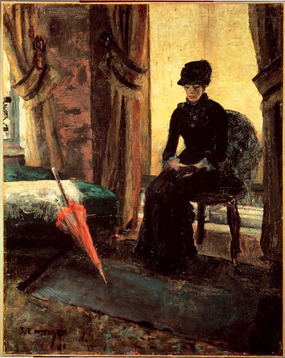 La dama sombría de James Ensor