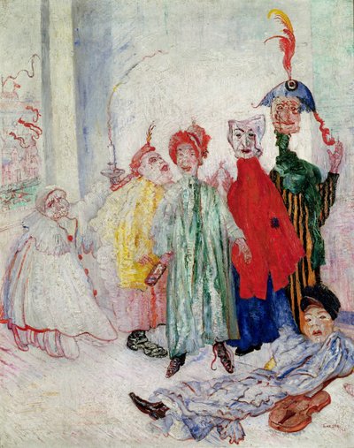 Las extrañas máscaras de James Ensor