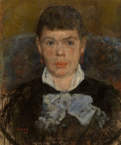 Mujer de nariz respingona de James Ensor