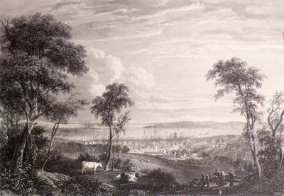 Vista de Dundee desde Balgay Hill de James Fenton