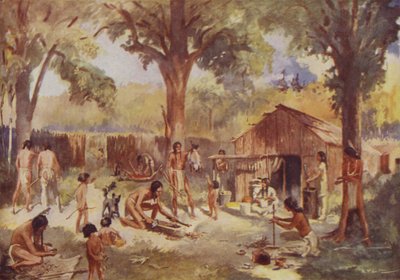 Una aldea india de James Fergus Kyle