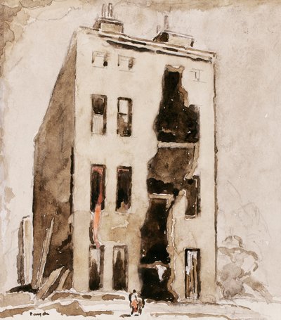 Casa en ruinas de James Ferrier Pryde