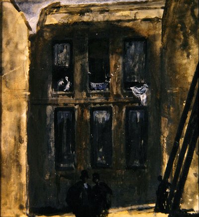 Escena callejera de James Ferrier Pryde