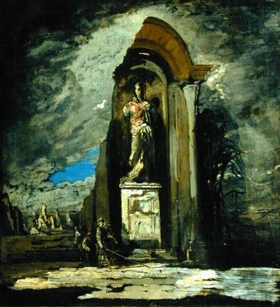 El monumento, c.1916-17 de James Ferrier Pryde