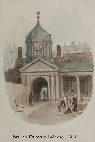 Museo Británico, 1850 de James Findlay