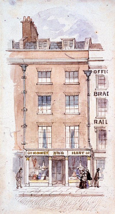 Howes y Hart, Fleet Street, Londres, c. 1820 de James Findlay