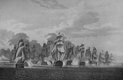 Una invasión abortiva de Irlanda, c. 1799 de James Fittler