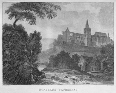 Catedral de Dunblane, 1804 de James Fittler
