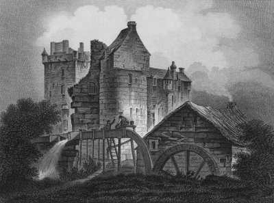 Castillo de Elcho, 1803 de James Fittler