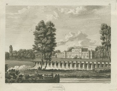 Shugborough Hall: grabado, nd [c 1782] de James Fittler