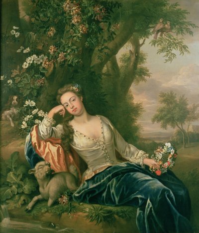 Retrato de Henrietta, Duquesa de Bolton de James Francis Maubert
