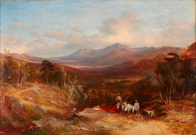 Lochnagar mirando hacia Glen Gelder de James Giles