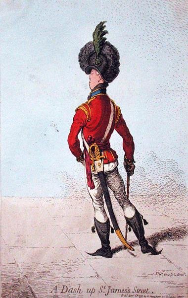 Un Paseo por St. James Street de James Gillray