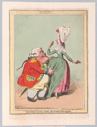 Un dúo de James Gillray