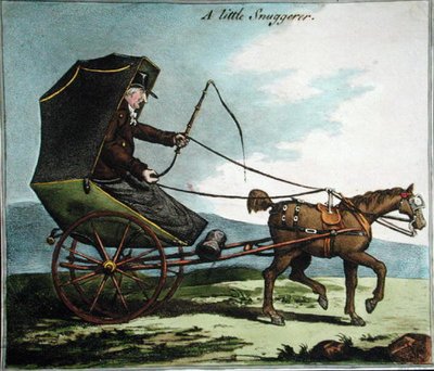 Un Pequeño Acomodador de James Gillray