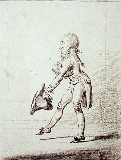 Un Maestro de Ceremonias de James Gillray