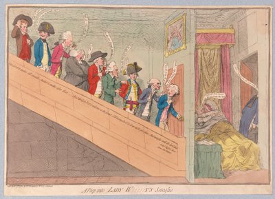 Una Mirada al Serrallo de Lady W!!!!!y de James Gillray