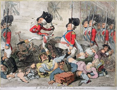Un honorable, alias un Sans-Culotte, publicado por J. Fores en 1792 de James Gillray