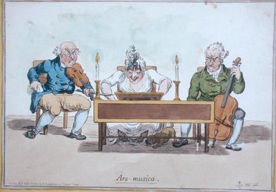 Ars Musica de James Gillray