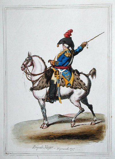 Mayor de brigada de James Gillray