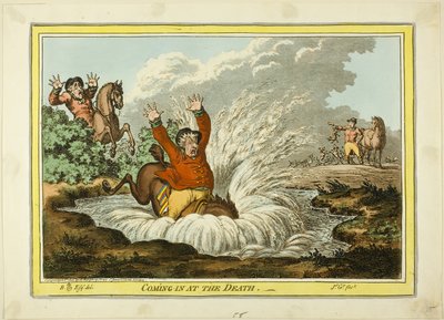 Llegando a la muerte de James Gillray