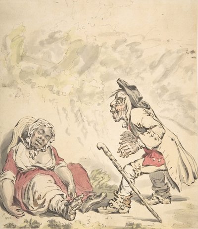Cymon e Ifigenia de James Gillray