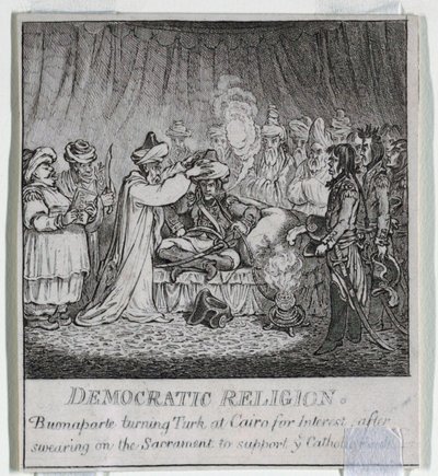 Democracia, o un boceto de James Gillray