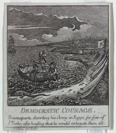 Democracia, o un Boceto de James Gillray