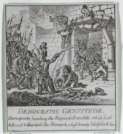 Democracia, o un Boceto de de James Gillray