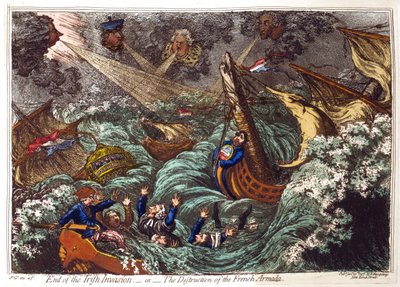 Fin de la Invasión Irlandesa - o - La Destrucción de la Armada Francesa