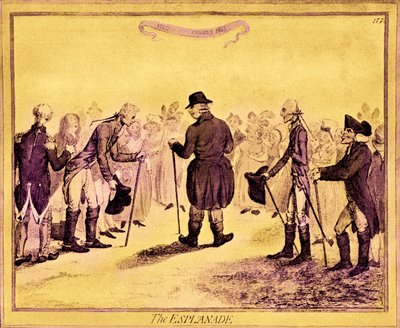 Jorge III - caricatura de James Gillray